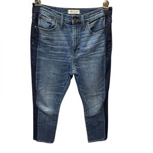 Madewell Contrast Blue Denim Jeans Size 27